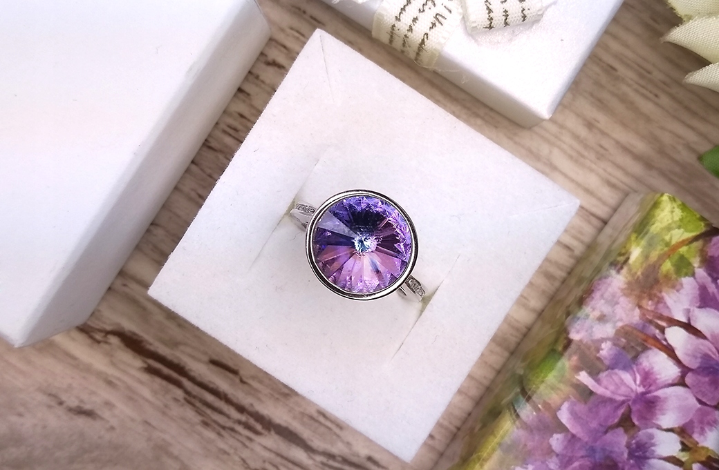  SILVER RING Iridescent kubické zirkóny 925 15 produkt Type šperky Classic 